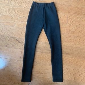 NWOT BCBG Faux Suede Pants Size XS